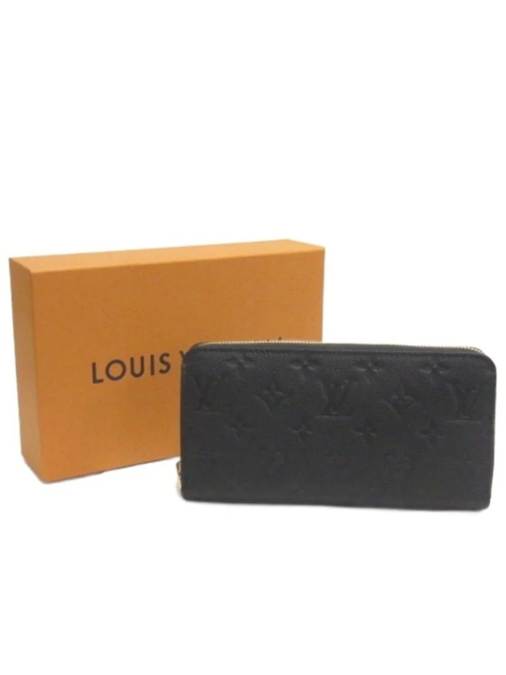 Louis Vuitton Empreinte Zippy Wallet Noir